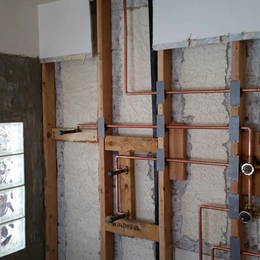 Copper pipe installation for Repiping in Brandermill